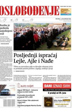 Oslobođenje - broj 25719, 4. jul 2018.