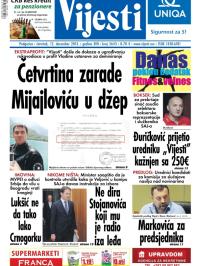 Vijesti - broj 5643, 12. dec 2013.