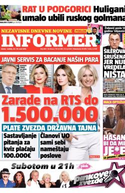 Informer - broj 883, 28. mar 2015.