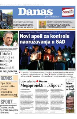 Danas - broj 7980, 5. avg 2019.