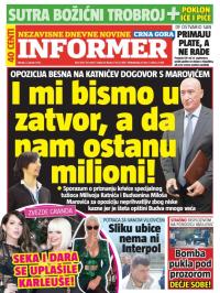 Informer CG - broj 1120, 5. jan 2016.