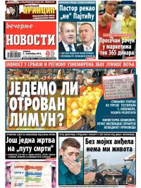 Večernje novosti - broj 1339, 4. nov 2014.