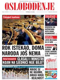 Oslobođenje - broj 24.434, 9. dec 2014.