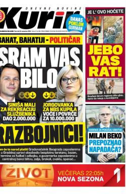 Kurir - broj 946, 22. sep 2016.