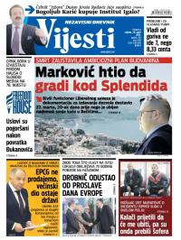 Vijesti - broj 6139, 29. apr 2015.