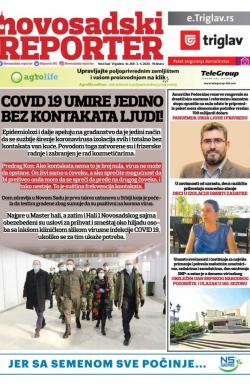Novosadski reporter - broj 268, 3. apr 2020.