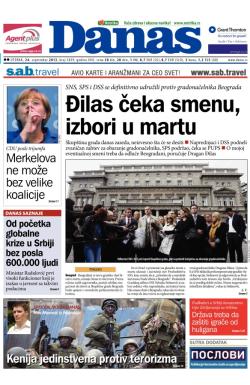 Danas - broj 5839, 24. sep 2013.
