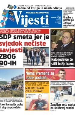 Vijesti - broj 6130, 20. apr 2015.