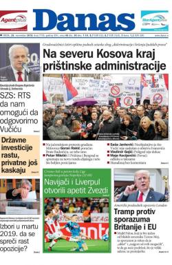 Danas - broj 7730, 28. nov 2018.