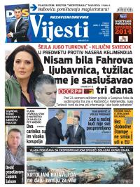 Vijesti - broj 5906, 5. sep 2014.