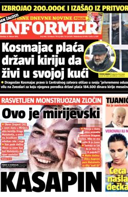 Informer - broj 846, 12. feb 2015.