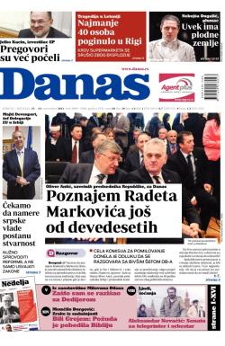 Danas - broj 5899-5900, 23. nov 2013.