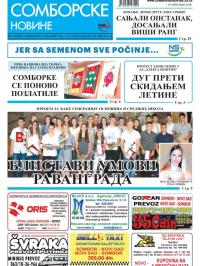Somborske novine - broj 3236, 1. jul 2016.