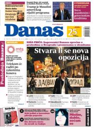 Danas - broj 6942-6943, 1. okt 2016.