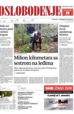 Oslobođenje - broj 25838, 1. nov 2018.