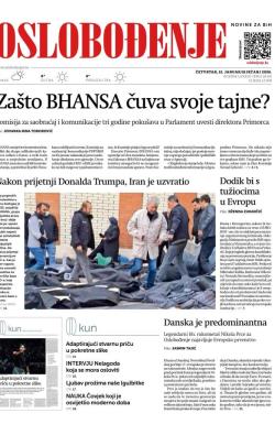 Oslobođenje - broj 28116, 15. jan 2026.