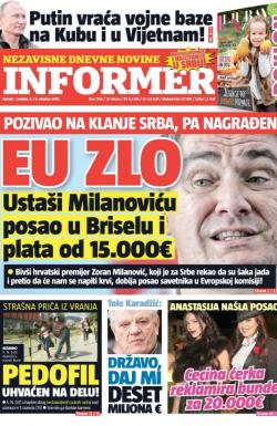 Informer - broj 1354, 8. okt 2016.