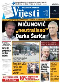 Vijesti - broj 5739, 21. mar 2014.