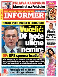 Informer CG - broj 615, 14. maj 2014.