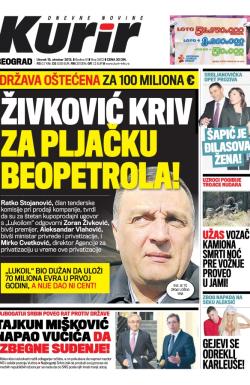 Kurir - broj 3612, 15. okt 2013.
