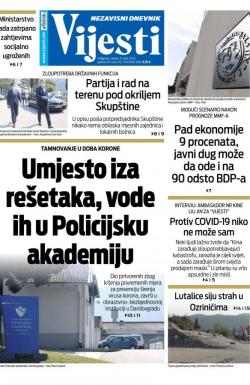 Vijesti - broj 7912, 15. apr 2020.