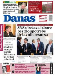 Danas - broj 8027-8028, 21. sep 2019.