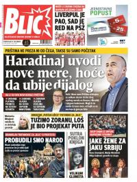 Blic - broj 7839, 10. dec 2018.