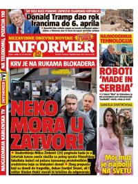 Informer - broj 4243, 28. mar 2026.