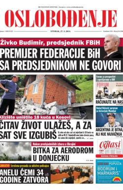 Oslobođenje - broj 24.238, 27. maj 2014.