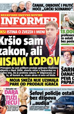 Informer - broj 669, 16. jul 2014.