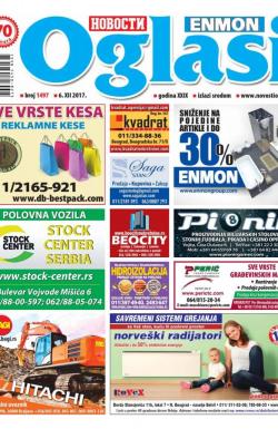 Novosti oglasi - broj 1497, 6. dec 2017.