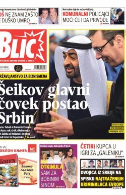 Blic - broj 6811, 30. jan 2016.