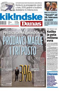Kikindske - broj 1082, 17. jan 2020.