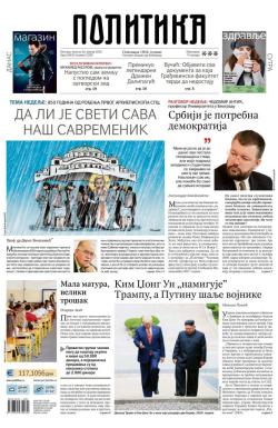 Politika - broj 39925, 26. jan 2025.