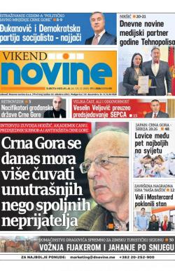Dnevne novine - broj 2555, 14. dec 2019.