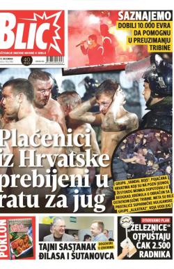 Blic - broj 7486, 15. dec 2017.