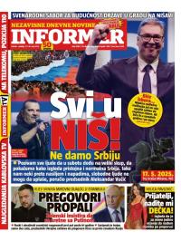 Informer - broj 3980, 17. maj 2025.