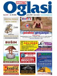 Novosti oglasi - broj 1635, 26. avg 2020.