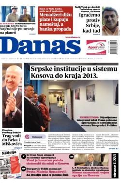 Danas - broj 5738-5739, 15. jun 2013.