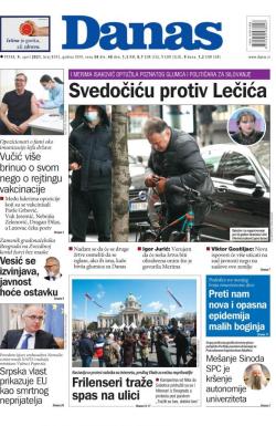 Danas - broj 8593, 9. apr 2021.