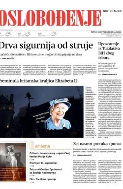 Oslobođenje - broj 27091, 9. sep 2022.