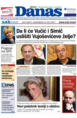 Danas - broj 5803, 19. avg 2013.