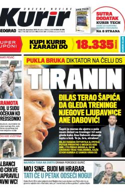 Kurir - broj 3683, 25. dec 2013.