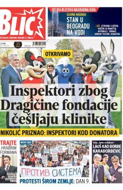 Blic - broj 7242, 12. apr 2017.