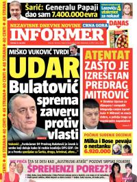 Informer CG - broj 616, 15. maj 2014.