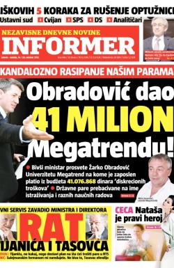 Informer - broj 446, 19. okt 2013.