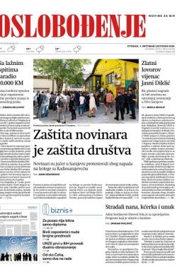 Oslobođenje - broj 26165, 1. okt 2019.