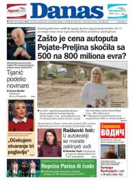 Danas - broj 7695, 24. okt 2018.