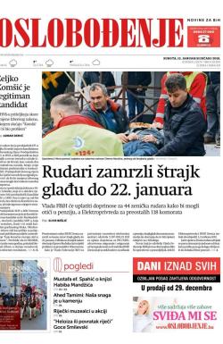 Oslobođenje - broj 25550, 13. jan 2018.