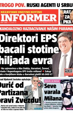 Informer - broj 159, 10. nov 2012.